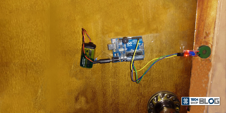 চোর ধরার কৌশল-২ | Arduino Project – Door Alarm - TechShop Blog