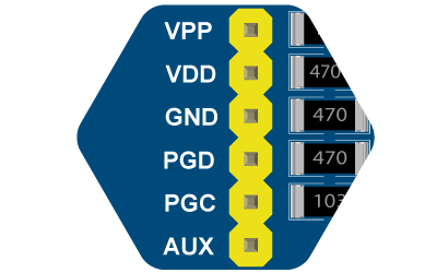 PIC Programmer R2- ICSP Header