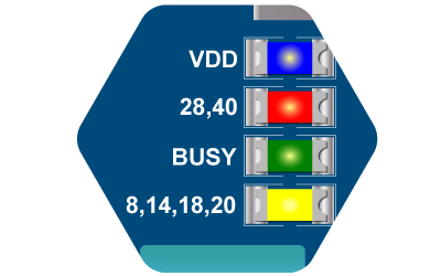 PIC Programmer R2- LEDs