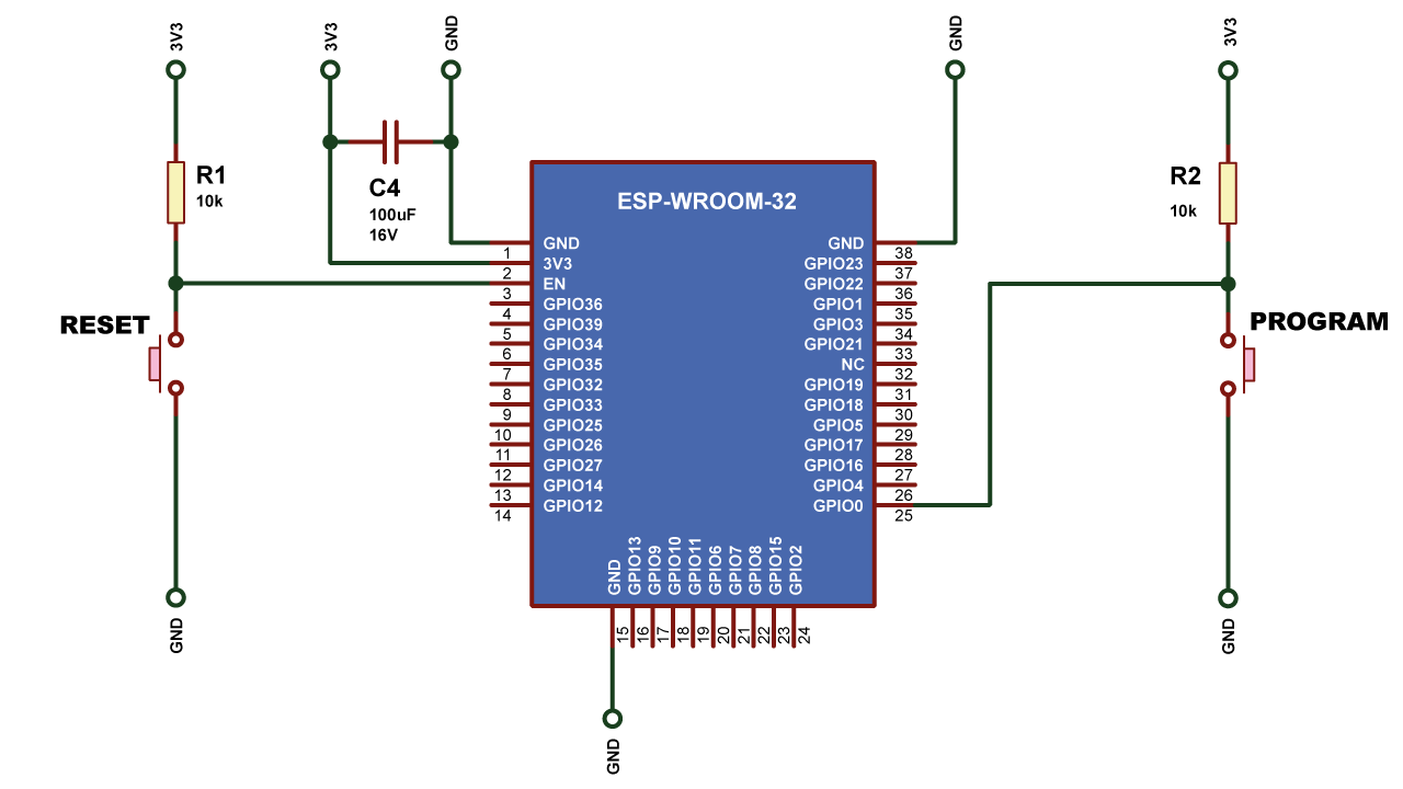 esp32-auto-program-reset-manual-reset-circuit-schemetic