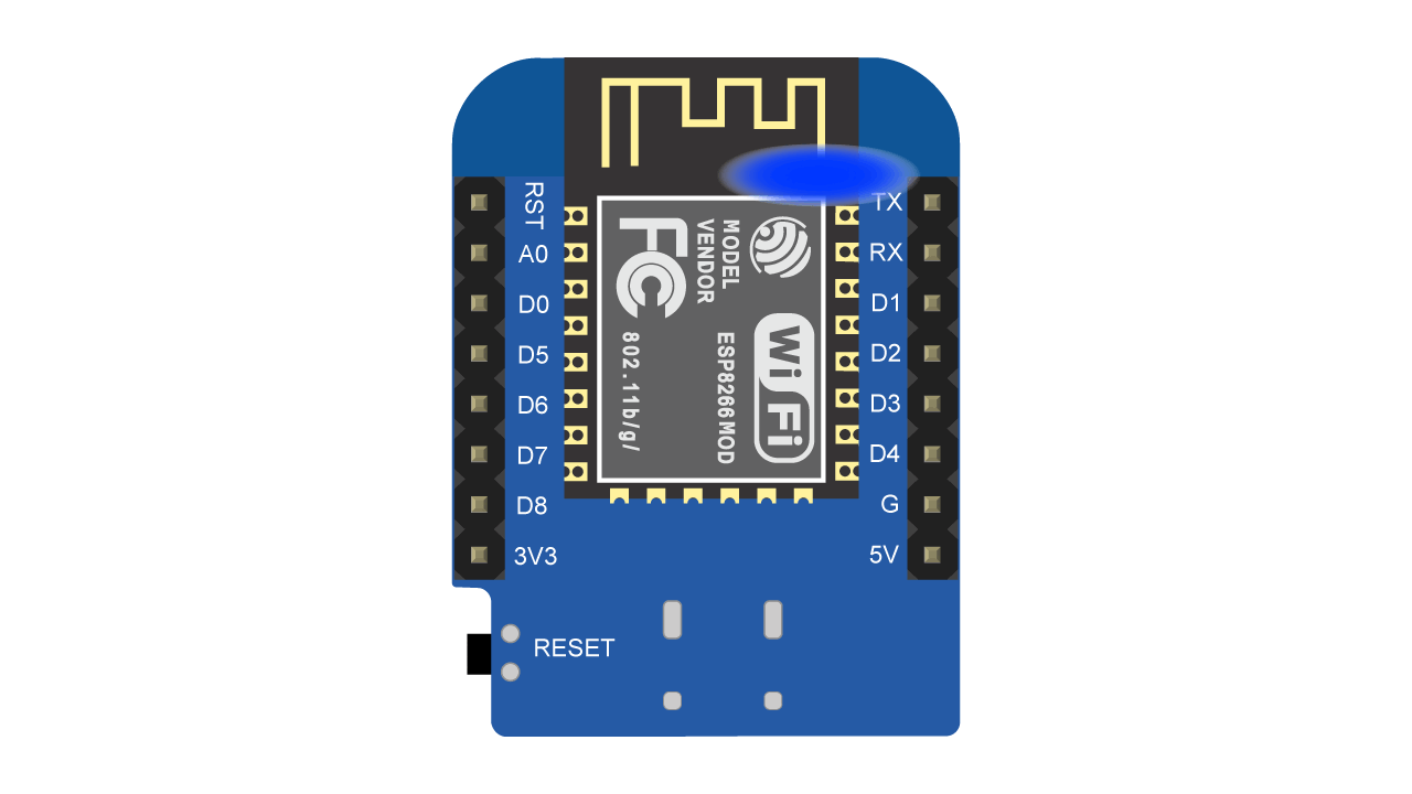 wemos-d1-mini-blink-led 
