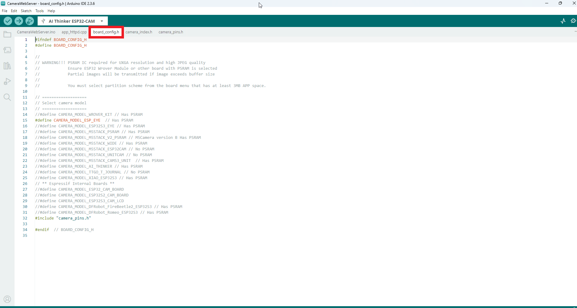 esp32-cam-board-config