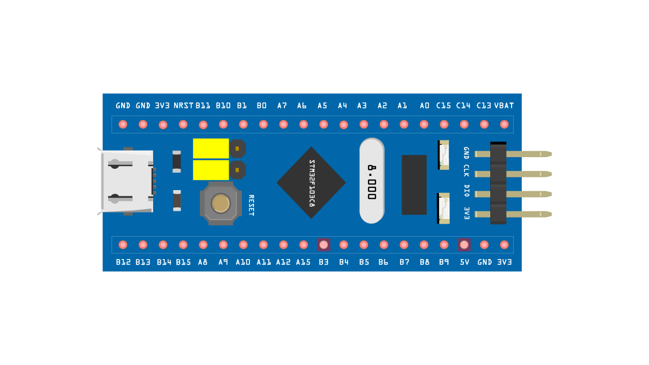 stm32-bluepill-expansion-board-blink-led-gif