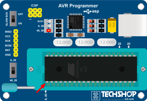 AVR Programmer R2 ATmega32A