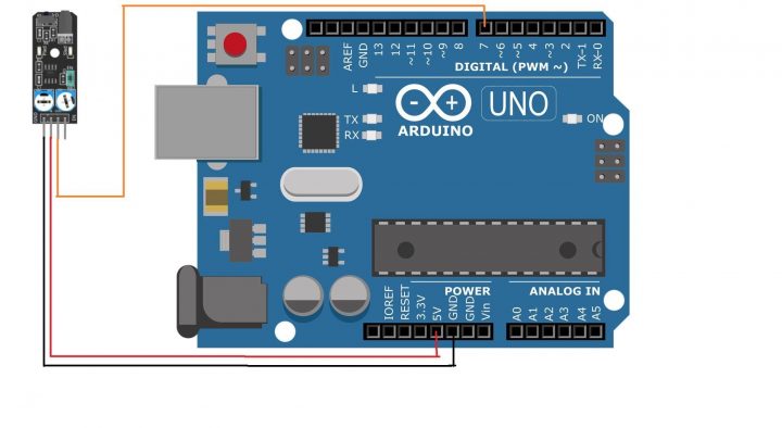 Arduino and IR obstacle sensor connection