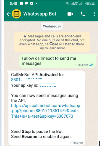 app installation for time scheduled message with ESP8266
