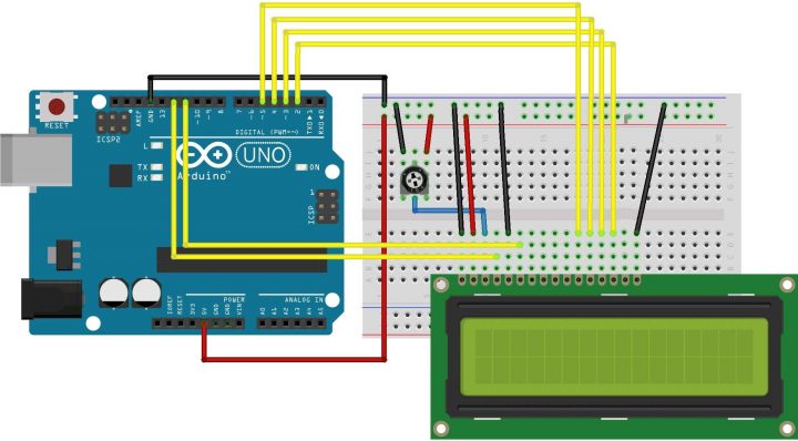 Connection between relay module and Arduino